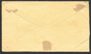 Doyle's_Stamps: Eaton, NY, to Westborough, MA, Postal History Cover w/CDS ++