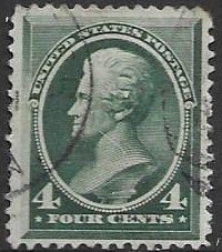US  211   1883   4 cents   Fine used