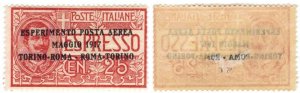 Italy #C1 fine mint hinged first airmail