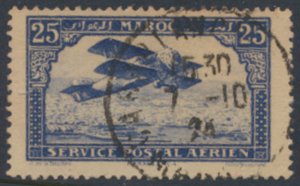 French Morocco   SC# C2  Used  Air Post Aircraft  see details and scans 