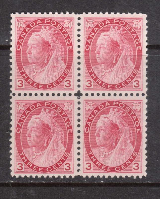 Canada #78 XF/NH Block **With Certificate**