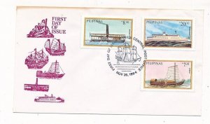 D428479 Philippines FDC Sailing Ships Boats
