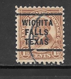 #582 Used Single PRECANCEL AS SHOWN