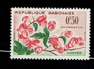 GABON SCOTT#154 1961 BUSHWILLOW - MNH