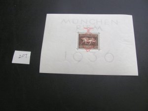 Germany  1937 MNH  SC B105 SS XF 180 EUROS (207)