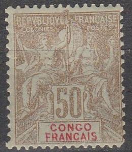 French Congo #32 Unused CV $16.00 (A14891)