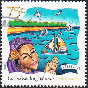 Cocos(Keeling) Islands #324 Used