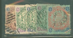 Rhodesia (1890-1923) #29/37v Used