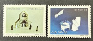 Brazil 1988 #2153-4, Wholesale lot of 5, MNH, CV $7.50