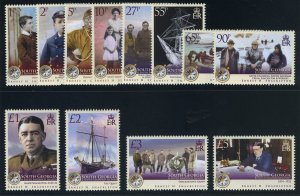 Falkland Islands Dep 2009 QEII Decimal set complete superb MNH. SG  467-478.