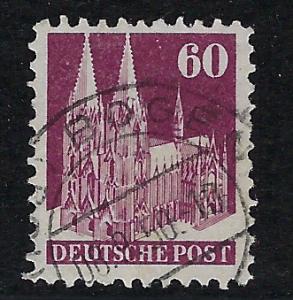 Germany AM Post Scott # 654, used