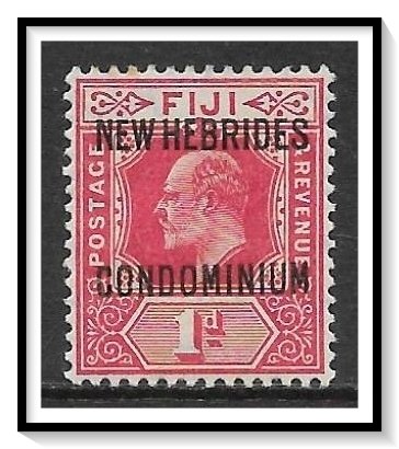 New Hebrides - British #11 King Edward VII MH