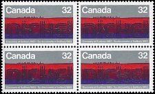 CANADA   #996 MNH BLOCK OF 4 (1)