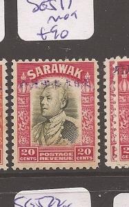 Sarawak Jap Oc 20c SG J17 MOG (9aus)