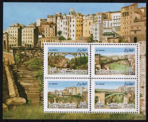 Algeria 2008 Bridges Mi. Bl.17 S/S MNH