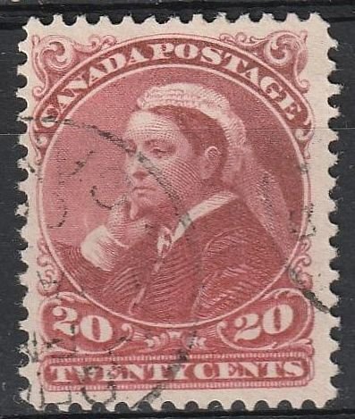 Canada SC# 46 Used VF Nice Stamp (942)