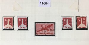 MOMEN: US STAMPS  USED COLLECTION  LOT #11654