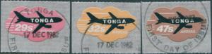 Tonga 1979 SG726a-728a Airmail FU