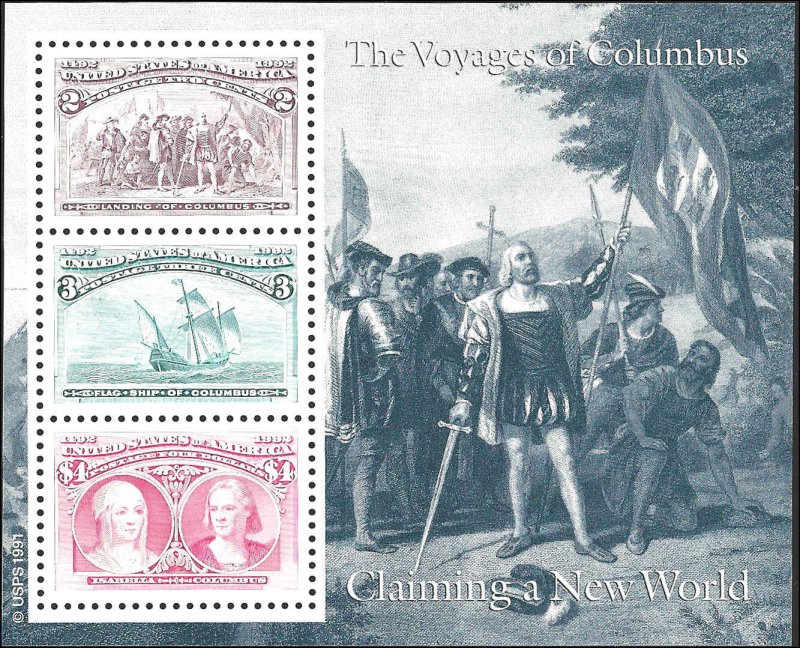 2624-2629 Mint,OG,NH... Full set of Souvenir Sheets... SCV $30.50