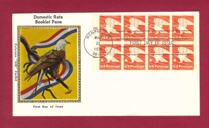 1978 (15c) \A\ + EAGLE #1736a, BP8, FDC, Colorano