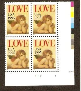 #2948 Love Plate Block NH