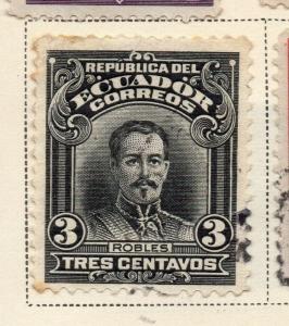 Ecuador 1920 Early Issue Fine Used 3c. 170229