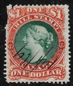 Canada. Revenue. Van Dam FB33. Used. Space filler..  (mfb33-2)