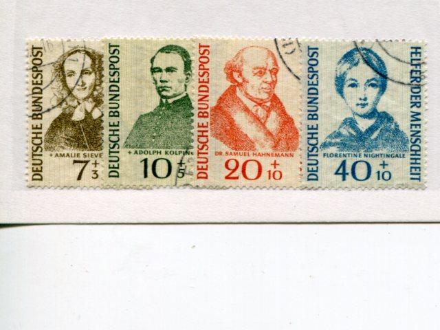 Germany #B344-47  Mint VF Used