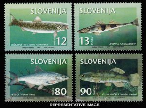 Slovenia Scott 287-290 Mint never hinged.