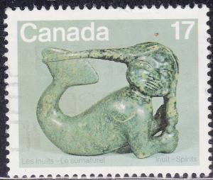 Canada 866 USED 1980 Inuit Indian Spirits 17¢