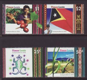 Timor 352-355 MNH VF