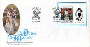 Transkei - 1990 Philatelic Foundation MS Diviners FDC