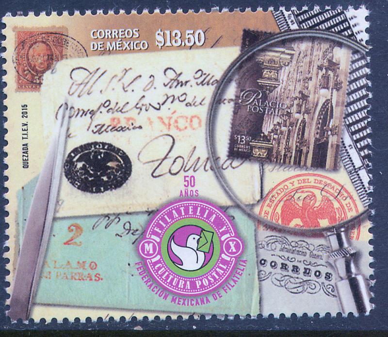 MEXICO 2963, Philately and Postal Culture. MNH