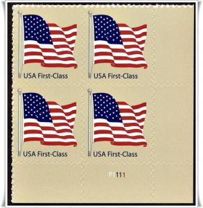 SC#4130 (41¢) Flag PB MNH 
