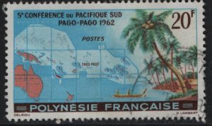 FRENCH POLYNESIA, 198, USED,