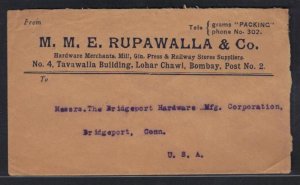 INDIA 1921 BOMBAY TO BRIDGEPORT WITH KING GEORGE V