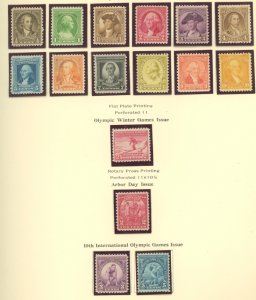 U.S. #SET/MIXED CONDITION 