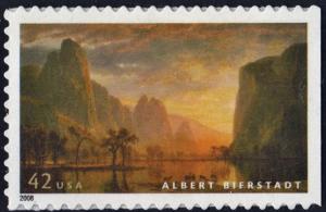 SC#4346 42¢ American Treasures: Albert Bierstadt (2008) SA