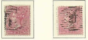 Great Britain Stamp Collection on Lighthouse Page 1855-57, #26-28, SCV $1050