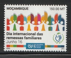 Mozambique 2020 UPU Family Remittances MNH A4276