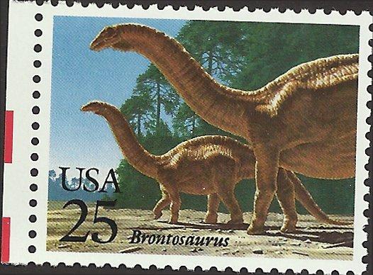 # 2425 MINT NEVER HINGED BRONTOSAURUS