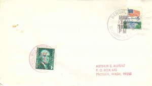 United States Mississippi Stringtown Rur. Br. Benoit 1970 4f-bar   1964-1974 ...