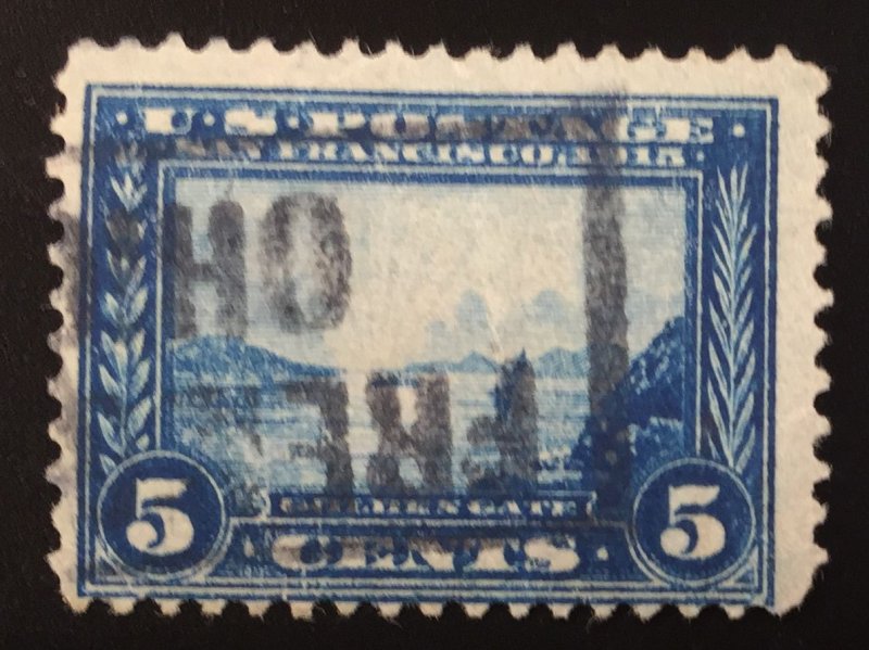 US #399 Used Golden Gate 5c (p12)