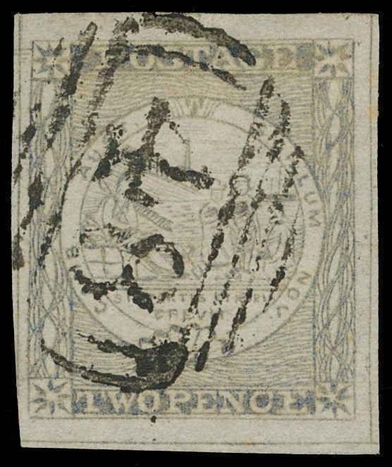 Australia / New South Wales Scott 5h 2 Gibbons 23 Used Stamp