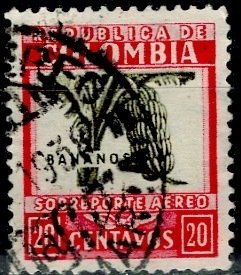 Colombia; 1932: Sc. # C100: O/Used Single Stamp