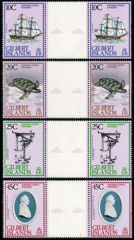 Gilbert Islands Scott 321-324 Mint never hinged.