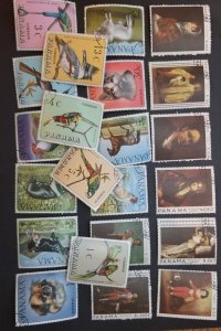 PANAMA Vintage Used Stamp Lot T2466