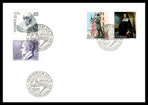 Sweden 919-922 U/A FDC