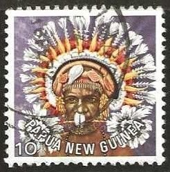 Papua New Guinea,  Sc. 448, used.  1977.  (P184)