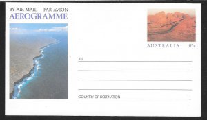 AUSTRALIA (67) Aerogrammes & Stamped Stationery All Different Mint Never Hinged